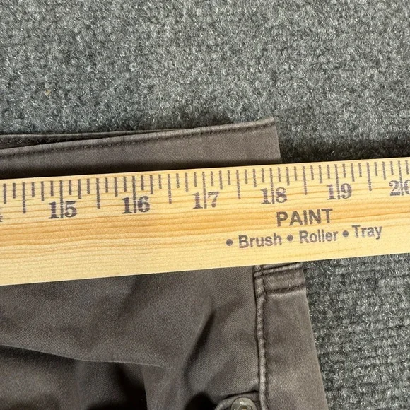 Lucky Brand Pants Mens 36x32 Gray Chinos 121 Slim Straight 5 Pocket - Picture 8 of 13